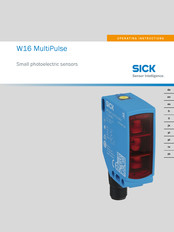 SICK WTS16 Instrucciones De Uso