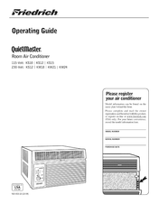 Friedrich QuietMaster KS10 Guia De Funcionamiento