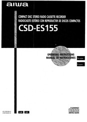 Aiwa CSD-ES155 Manual De Instrucciones