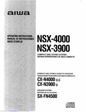 Aiwa NSX-4000 Manual De Instrucciones