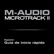 M-Audio MICROTRACK II Guia De Inicio Rapido