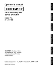 Craftsman 351.215100 Manual Del Operador