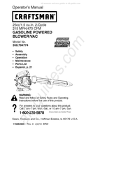 Craftsman 358.794774 Manual Del Operador