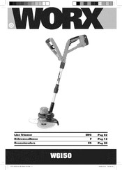Worx WG150 Manual Del Usuario