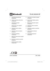 EINHELL TC-AC 200/24/8 OF Manual De Instrucciones Original