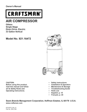 Craftsman 921.16472 Manual Del Propietário