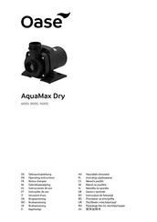 Oase Aquamax Dry Serie Instrucciones De Uso