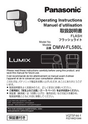 Panasonic Lumix DMW-FL580L Instrucciones De Funcionamiento