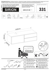 trendteam SIRION 2205-331-86 Instrucciones De Montaje