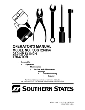 Southern States SOGT26H54 Manual Del Operador