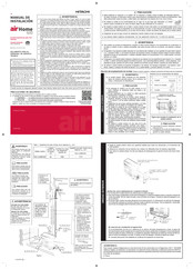 Hitachi Air Home 600 Manual De Instalación