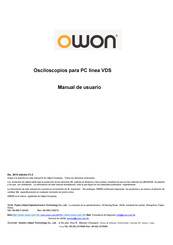 Owon VDS2062 Manual De Usuario