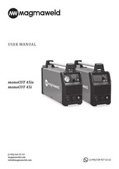 Magmaweld monoCUT 45ix Manual Del Usuario