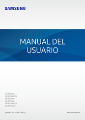 Samsung SM-F936B/DS Manual Del Usuario