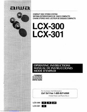 Aiwa LCX-301 Manual De Instrucciones