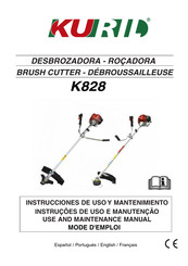 KURIL K828 Instrucciones De Uso Y Mantenimiento