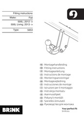 Brink 5653 Instrucciones De Montaje