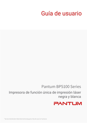 Pantum BP5100 Serie Guía De Usuario