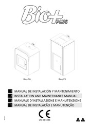 Bio+ HS 03-02 Manual De Instalación Y Mantenimiento