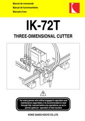 Koike Sanso Kogyo IK-72T Manual De Funcionamiento