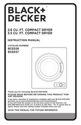 Black and Decker BCED26 Manual De Instrucciones