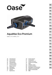Oase AquaMax Eco Premium 12000/12 V Puesta En Marcha