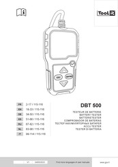 Tool it DBT 500 Manual De Instrucciones