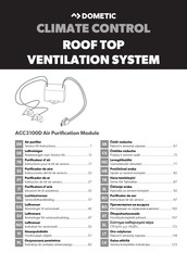 Dometic ACC3100D Instrucciones