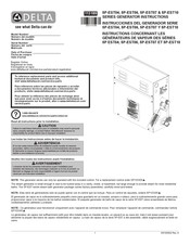 Delta 5P-EST10 Serie Instrucciones