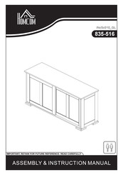 Homcom 835-516 Manual De Instrucciones