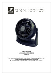 Thulos KOOL BREEZE TH-KB17 Manual De Instrucciones