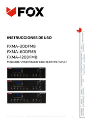 Fox FXMA-120DFMB Instrucciones De Uso