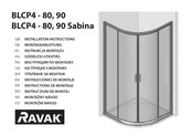 RAVAK BLCP490G0 Instrucciones De Montaje