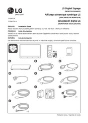 LG 55EW5TK-A.AUS Guia De Instalacion