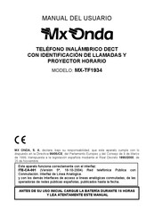 Mx Onda MX-TF1934 Manual Del Usuario