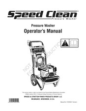 Briggs & Stratton Speed Clean Manual Del Usuario