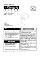 Kenmore ELITE 141.16731900 Guía Para El Uso Y Cuidado