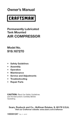 Craftsman 919.167270 Manual Del Usuario