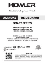 HOWLER SMART HSQ-RC800.4D Manual De Usuario