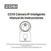 ZOSI C519 Manual De Instrucciones