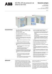 Abb IED REL 670 Guía De Compra