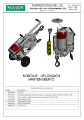 FIXATOR Liftho 600M Instrucciones De Uso