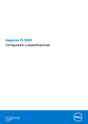 Dell Inspiron 15 5501 Configuración Y Especificaciones