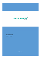 Italia Power CD15 Serie Manual De Usuario