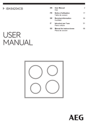 AEG IBK64204CB Manual De Instrucciones