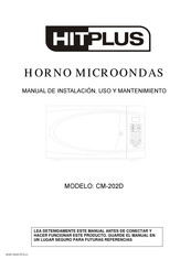 HITPLUS CM-202D Manual De Instalación, Uso Y Mantenimiento