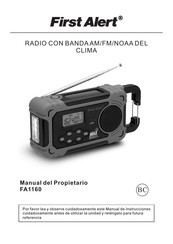 First Alert FA1160 Manual Del Propietário