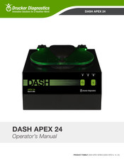 Drucker Diagnostics DASH APEX 24 Manual De Instrucciones