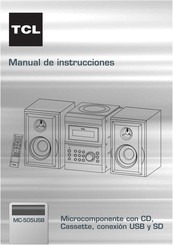 TCL MC-505USB Manual De Instrucciones