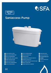 SFA SANIACCESS PUMP Manual De Instalación